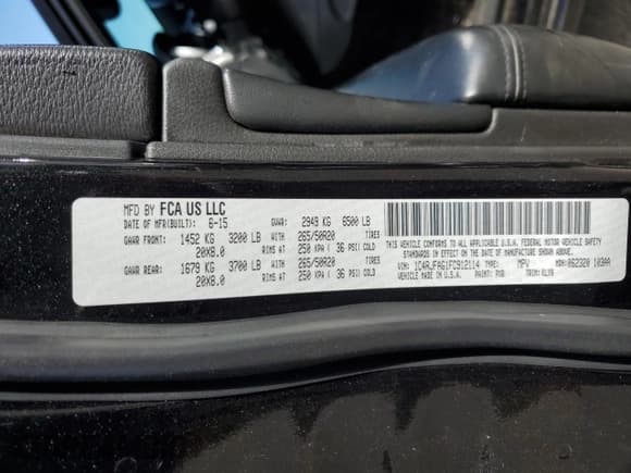 ✅ 2015 Jeep Grand Cherokee Altitude • VIN: 1C4RJFAG1FC912114 • Lot: 54019775. Listed on Copart with 113,799 mi. Free auction sales archive from the USA and detailed vehicle history report at DreamBid. Image 13.