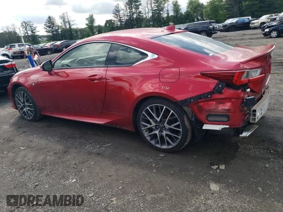 ✅ 2017 Lexus RC 350 • VIN: JTHSE5BC6H5008311 • Lot: 56206615. Listed on Copart with 69,289 mi. Free auction sales archive from the USA and detailed vehicle history report at DreamBid. Image 2.