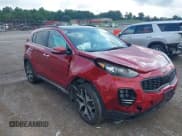 ✅ 2019 Kia Sportage SX Turbo • VIN: KNDPRCA69K7516926 • Lot: 42708096. Listed on IAAI with 87,244 mi. Free auction sales archive from the USA and detailed vehicle history report at DreamBid. Image 6.
