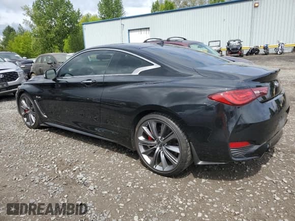 ✅ 2019 Infiniti Q60 Red Sport 400 • VIN: JN1FV7EK4KM360322 • Lot: 54885675. Listed on Copart with 29,617 mi. Free auction sales archive from the USA and detailed vehicle history report at DreamBid. Image 2.