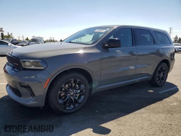✅ 2022 Dodge Durango SXT • VIN: 1C4RDHAG1NC217584 • Lot: 81989665. Listed on Copart with 34,808 mi. Free auction sales archive from the USA and detailed vehicle history report at DreamBid. Image 1.