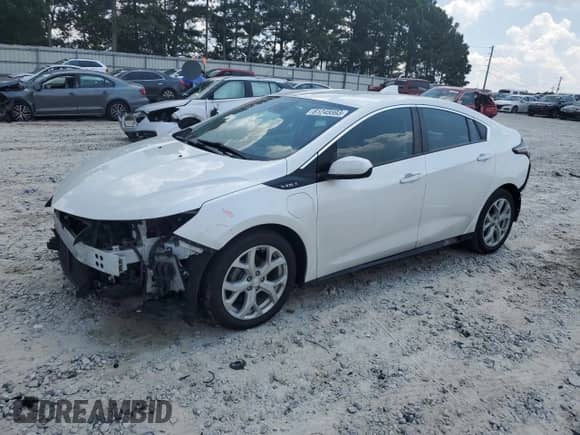 2017 Chevrolet Volt Premier z VIN 1G1RB6S56HU202562, wystawiony jako Copart lot #61245593 z przebiegiem 122 347 mil mil oraz . Historia ofert i sprzedaży dostępna na DreamBid. Obrazek 1.