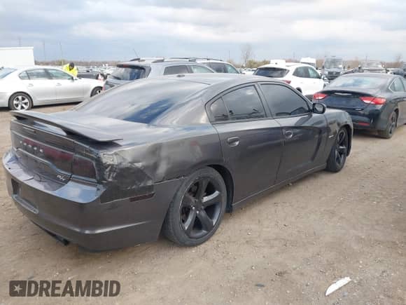 ✅ 2014 Dodge Charger RT • VIN: 2C3CDXCT8EH159467 • Lot: 43633281. Listed on IAAI with 119,381 mi. Free auction sales archive from the USA and detailed vehicle history report at DreamBid. Image 4.