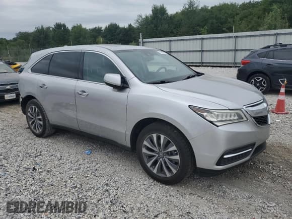✅ 2015 Acura MDX Technology • VIN: 5FRYD3H44FB001323 • Lot: 70213775. Listed on Copart with 130,269 mi. Free auction sales archive from the USA and detailed vehicle history report at DreamBid. Image 4.