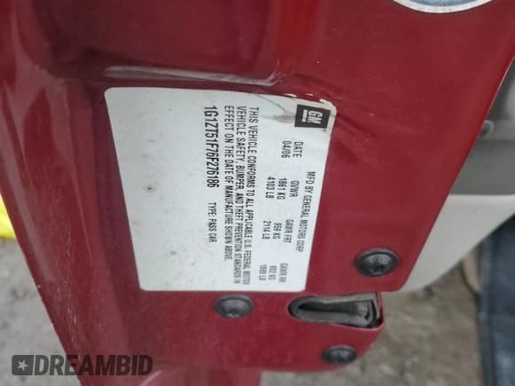 ✅ 2006 Chevrolet Malibu 0LT • VIN: 1G1ZT51F76F276186 • Lot: 84797515. Listed on Copart with 161,121 mi. Free auction sales archive from the USA and detailed vehicle history report at DreamBid. Image 12.