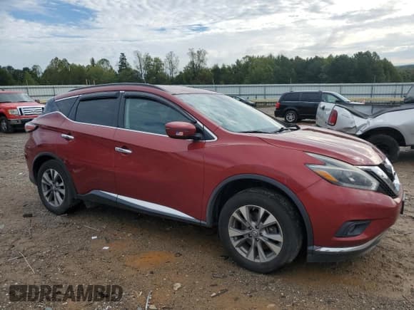 ✅ 2018 Nissan Murano SV • VIN: 5N1AZ2MHXJN108194 • Lot: 83874845. Wystawiony na Copart z przebiegiem 141 383 mil. Bezpłatny archiwum sprzedaży aukcyjnych z USA i szczegółowy raport historii pojazdu na DreamBid. Zdjęcie 4.