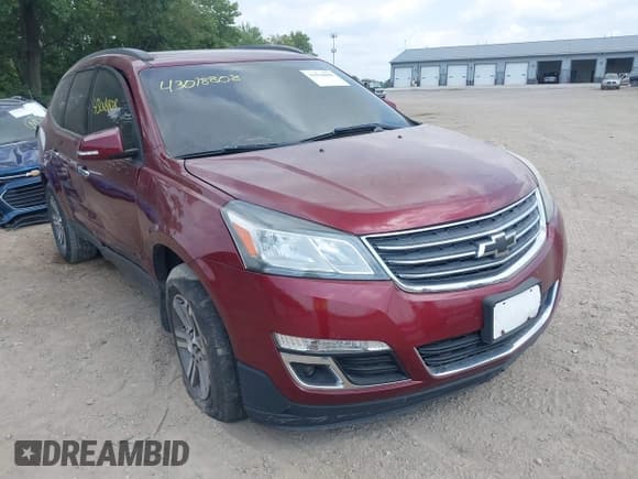 ✅ 2015 Chevrolet Traverse LT • VIN: 1GNKRHKD4FJ194880 • Lot: 43018808. Listed on IAAI with 200,707 mi. Free auction sales archive from the USA and detailed vehicle history report at DreamBid. Image 1.