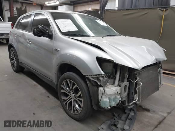 2018 Mitsubishi Outlander ES with VIN JA4AR3AU5JU025204, listed as a IAAI auction lot 41523532 with 128,651 mi miles and . Bid and sale history available at DreamBid. Image 1.