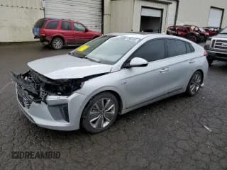 ✅ 2018 Hyundai Ioniq Limited • VIN: KMHC05LC2JU071805 • Lot: 45046485. Wystawiony na Copart z przebiegiem 51 710 mil. Bezpłatny archiwum sprzedaży aukcyjnych z USA i szczegółowy raport historii pojazdu na DreamBid. Zdjęcie 1.