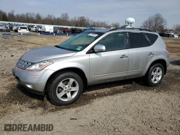 ✅ 2005 Nissan Murano S • VIN: JN8AZ08W65W417540 • Lot: 47296055. Wystawiony na Copart z przebiegiem 209 957 mil. Bezpłatny archiwum sprzedaży aukcyjnych z USA i szczegółowy raport historii pojazdu na DreamBid. Zdjęcie 1.