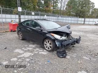 ✅ 2012 Hyundai Elantra Limited • VIN: 5NPDH4AE5CH098218 • Lot: 43565680. Listed on IAAI with Not provided. Free auction sales archive from the USA and detailed vehicle history report at DreamBid. Image 1.