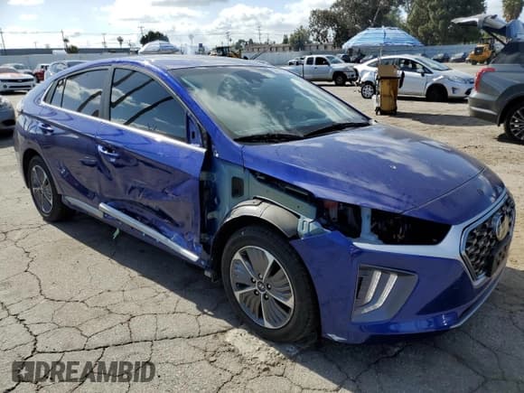 ✅ 2022 Hyundai Ioniq SEL • VIN: KMHC75LD3NU264961 • Lot: 56513055. Listed on Copart with 5,035 mi. Free auction sales archive from the USA and detailed vehicle history report at DreamBid. Image 4.