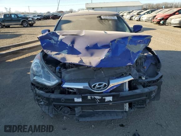 ✅ 2012 Hyundai Veloster w/Gray Int • VIN: KMHTC6AD7CU067924 • Lot: 83670974. Listed on Copart with 128,032 mi. Free auction sales archive from the USA and detailed vehicle history report at DreamBid. Image 5.