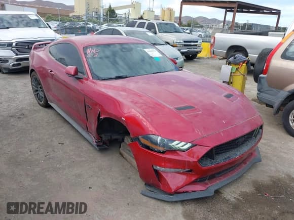 ✅ 2023 Ford Mustang GT • VIN: 1FA6P8CF5P5305274 • Lot: 43447704. Listed on IAAI with 12,826 mi. Free auction sales archive from the USA and detailed vehicle history report at DreamBid. Image 6.