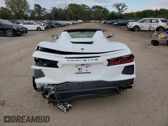 2021 Chevrolet Corvette 3LT z VIN 1G1YC3D45M5103473, wystawiony jako Copart lot #72562414 z przebiegiem 7 190 mil mil oraz Szkoda całkowita • Salvage title. Historia ofert i sprzedaży dostępna na DreamBid. Obrazek 6.