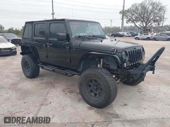 ✅ 2015 Jeep Wrangler Unlimited Sport • VIN: 1C4BJWDG6FL509517 • Лот: 41411946. Опубликован ранее на IAAI с пробегом 48 991 миль. Бесплатный доступ к архиву аукционных продаж из США и подробный отчёт об истории автомобиля на DreamBid. Изображение 1.