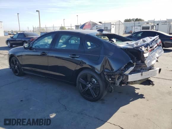 2025 Honda Accord Sport-L with VIN 1HGCY2F70SA059540, listed as a Copart auction lot 71239295 with 9,562 mi miles and Salvage title. Bid and sale history available at DreamBid. Image 2.