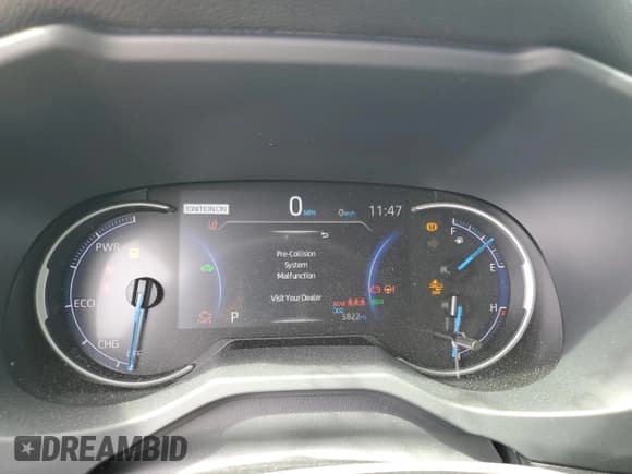 ✅ 2025 Toyota RAV4 Hybrid SE • VIN: JTM16RFV2SD153971 • Lot: 67743475. Listed on Copart with 5,822 mi. Free auction sales archive from the USA and detailed vehicle history report at DreamBid. Image 9.