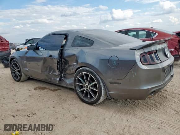 2014 Ford Mustang GT с VIN 1ZVBP8CF0E5204744, выставлен на аукционе Copart как лот 84704095 с пробегом 109 679 миль миль и Списание • Salvage title. История ставок и продаж доступна на DreamBid. Изображение 2.