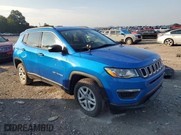 ✅ 2021 Jeep Compass Sport • VIN: 3C4NJDAB1MT601386 • Лот: 80851585. Опубликован ранее на Copart с пробегом 72 397 миль. Бесплатный доступ к архиву аукционных продаж из США и подробный отчёт об истории автомобиля на DreamBid. Изображение 4.