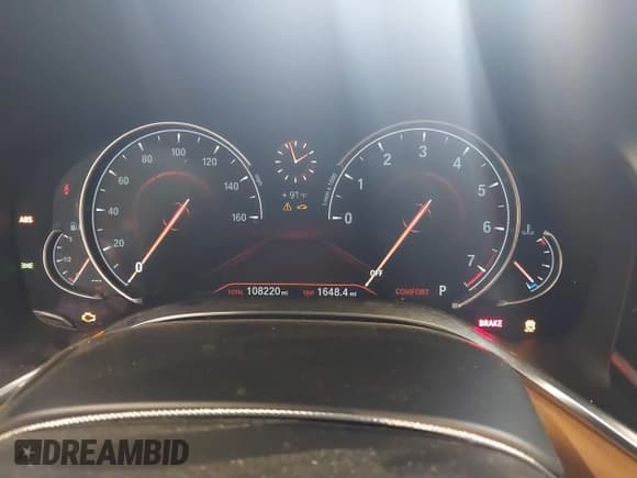 ✅ 2017 BMW 7 Series 740i xDrive • VIN: WBA7E4C59HGU99489 • Lot: 42737856. Listed on IAAI with 108,220 mi. Free auction sales archive from the USA and detailed vehicle history report at DreamBid. Image 7.