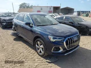 ✅ 2020 Audi Q3 Premium Plus • VIN: WA1BECF36L1118057 • Lot: 41613850. Listed on IAAI with 43,046 mi. Free auction sales archive from the USA and detailed vehicle history report at DreamBid. Image 1.