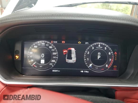 ✅ 2020 Land Rover Range Rover Sport Autobiography • VIN: SALWV2SE8LA718127 • Lot: 70770425. Wystawiony na Copart z przebiegiem 63 241 mil. Bezpłatny archiwum sprzedaży aukcyjnych z USA i szczegółowy raport historii pojazdu na DreamBid. Zdjęcie 9.