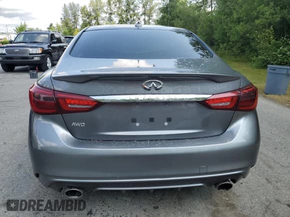 ✅ 2020 Infiniti Q50 Pure • VIN: JN1EV7AR3LM256792 • Lot: 61842085. Listed on Copart with Not provided. Free auction sales archive from the USA and detailed vehicle history report at DreamBid. Image 6.