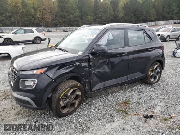 2022 Hyundai Venue SEL с VIN KMHRC8A34NU202051, выставлен на аукционе Copart как лот 79777514 с пробегом 42 082 миль миль и Списание • Salvage title. История ставок и продаж доступна на DreamBid. Изображение 1.