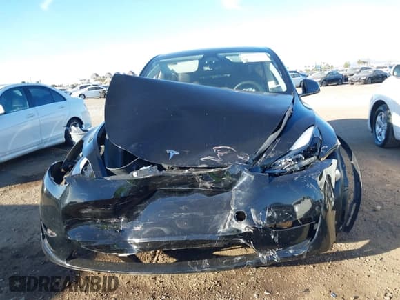 ✅ 2023 Tesla Model Y Long Range • VIN: 7SAYGDEE0PF907260 • Lot: 41180227. Listed on IAAI with Not provided. Free auction sales archive from the USA and detailed vehicle history report at DreamBid. Image 6.