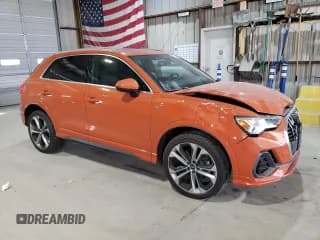 ✅ 2020 Audi Q3 S line Premium Plus • VIN: WA1EECF3XL1003412 • Lot: 92899395. Wystawiony na Copart z przebiegiem 71 795 mil. Bezpłatny archiwum sprzedaży aukcyjnych z USA i szczegółowy raport historii pojazdu na DreamBid. Zdjęcie 4.