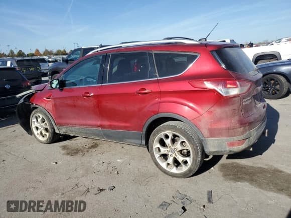 ✅ 2013 Ford Escape Titanium • VIN: 1FMCU0J93DUB55182 • Lot: 92138625. Listed on Copart with 118,930 mi. Free auction sales archive from the USA and detailed vehicle history report at DreamBid. Image 2.