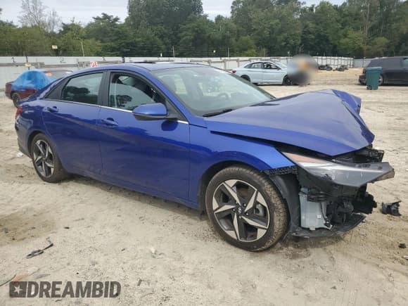 ✅ 2023 Hyundai Elantra Limited • VIN: KMHLP4AG2PU566817 • Лот: 84650275. Опубликован ранее на Copart с пробегом 57 394 миль. Бесплатный доступ к архиву аукционных продаж из США и подробный отчёт об истории автомобиля на DreamBid. Изображение 4.