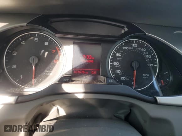 ✅ 2009 Audi A4 Premium Plus • VIN: WAUSF78K19N065345 • Lot: 93593745. Listed on Copart with 107,676 mi. Free auction sales archive from the USA and detailed vehicle history report at DreamBid. Image 9.