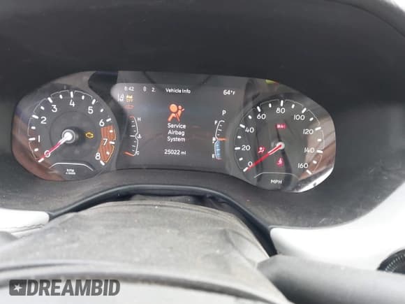 ✅ 2023 Jeep Compass Limited • VIN: 3C4NJDCN9PT533236 • Lot: 42438705. Wystawiony na IAAI z przebiegiem 25 022 mil. Bezpłatny archiwum sprzedaży aukcyjnych z USA i szczegółowy raport historii pojazdu na DreamBid. Zdjęcie 7.