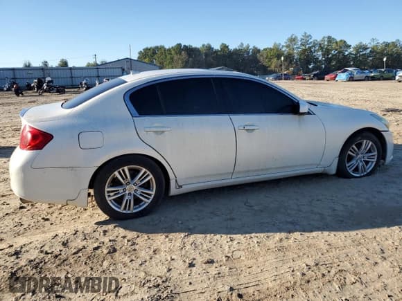 ✅ 2010 Infiniti G37 Journey • VIN: JN1CV6AP8AM402875 • Lot: 86814525. Listed on Copart with Not provided. Free auction sales archive from the USA and detailed vehicle history report at DreamBid. Image 3.
