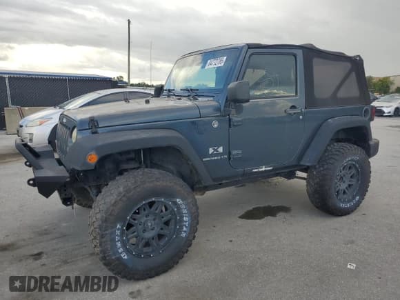 ✅ 2008 Jeep Wrangler X • VIN: 1J4FA24158L617100 • Lot: 84772785. Wystawiony na Copart z przebiegiem 124 114 mil. Bezpłatny archiwum sprzedaży aukcyjnych z USA i szczegółowy raport historii pojazdu na DreamBid. Zdjęcie 1.
