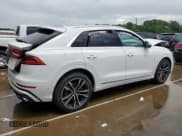 ✅ 2020 Audi SQ8 Prestige • VIN: WA1CWAF19LD027366 • Lot: 59028495. Listed on Copart with 45,553 mi. Free auction sales archive from the USA and detailed vehicle history report at DreamBid. Image 3.