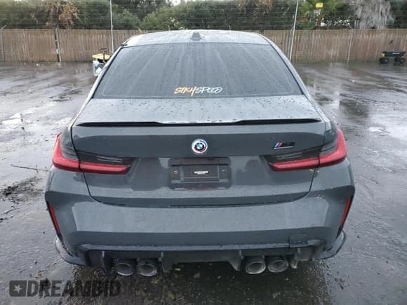 ✅ 2023 BMW M3 Competition • VIN: WBS33AY01PFP12578 • Lot: 38651054. Listed on Copart with Not provided. Free auction sales archive from the USA and detailed vehicle history report at DreamBid. Image 6.