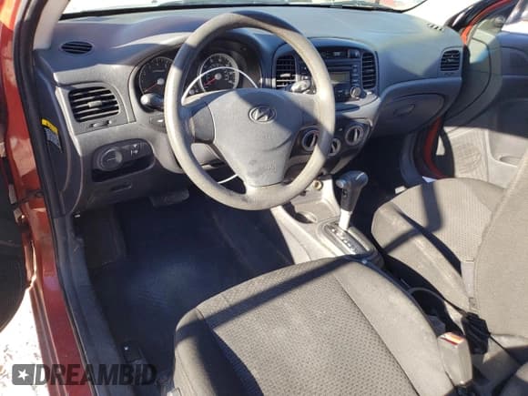 ✅ 2008 Hyundai Accent GS • VIN: KMHCM36C78U060183 • Lot: 82669875. Listed on Copart with Not provided. Free auction sales archive from the USA and detailed vehicle history report at DreamBid. Image 8.