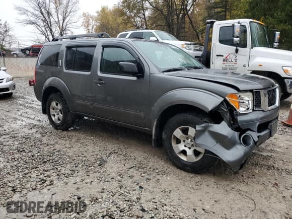 ✅ 2007 Nissan Pathfinder S • VIN: 5N1AR18W07C631067 • Lot: 90690985. Wystawiony na Copart z przebiegiem 167 169 mil. Bezpłatny archiwum sprzedaży aukcyjnych z USA i szczegółowy raport historii pojazdu na DreamBid. Zdjęcie 4.