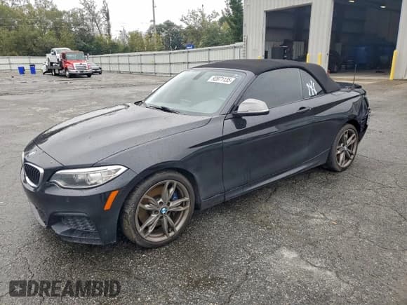 ✅ 2016 BMW 2 Series M235i • VIN: WBA1M1C52GV394665 • Lot: 93971135. Listed on Copart with 117,406 mi. Free auction sales archive from the USA and detailed vehicle history report at DreamBid. Image 1.