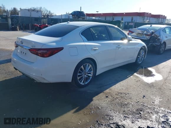 ✅ 2020 Infiniti Q50 Pure • VIN: JN1EV7AP6LM207147 • Лот: 41793447. Опубликован ранее на IAAI с пробегом 78 580 миль. Бесплатный доступ к архиву аукционных продаж из США и подробный отчёт об истории автомобиля на DreamBid. Изображение 4.