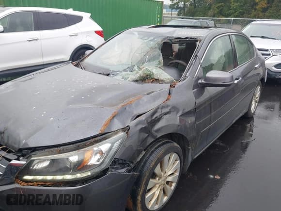 ✅ 2013 Honda Accord EX-L • VIN: 1HGCR3F84DA023235 • Lot: 43336919. Wystawiony na IAAI z przebiegiem 220 287 mil. Bezpłatny archiwum sprzedaży aukcyjnych z USA i szczegółowy raport historii pojazdu na DreamBid. Zdjęcie 6.