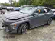 2024 Hyundai Kona N Line with VIN KM8HA3A36RU060778, listed as a Copart auction lot 72629564 with 9,271 mi miles and Salvage title. Bid and sale history available at DreamBid. Image 1.