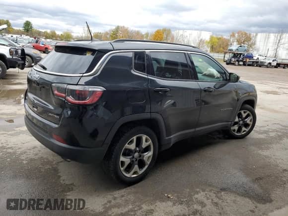 2018 Jeep Compass Limited с VIN 3C4NJDCBXJT333396, выставлен на аукционе Copart как лот 86998205 с пробегом 135 657 миль миль и Списание • Salvage title. История ставок и продаж доступна на DreamBid. Изображение 3.