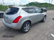 ✅ 2003 Nissan Murano SE • VIN: JN8AZ08W43W214000 • Lot: 42274384. Wystawiony na IAAI z przebiegiem 98 927 mil. Bezpłatny archiwum sprzedaży aukcyjnych z USA i szczegółowy raport historii pojazdu na DreamBid. Zdjęcie 4.