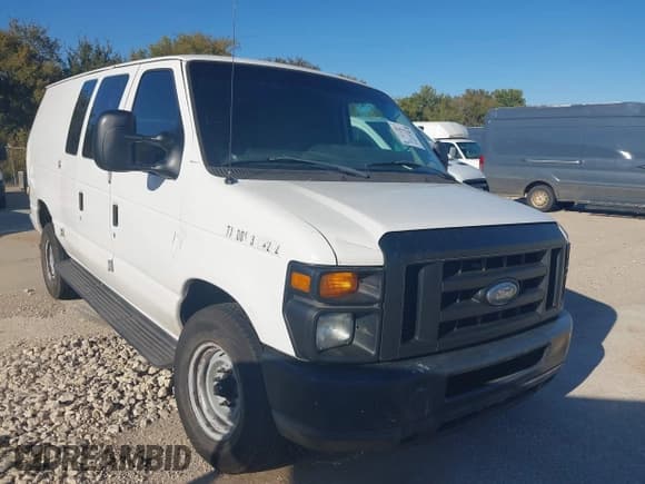 ✅ 2011 Ford Econoline Cargo Commercial • VIN: 1FTSE3EL8BDA33726 • Lot: 43575295. Listed on IAAI with 301,411 mi. Free auction sales archive from the USA and detailed vehicle history report at DreamBid. Image 1.