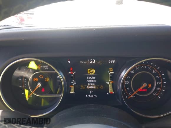 ✅ 2020 Jeep Gladiator Overland • VIN: 1C6HJTFG9LL210242 • Lot: 42959457. Listed on IAAI with 67,633 mi. Free auction sales archive from the USA and detailed vehicle history report at DreamBid. Image 7.