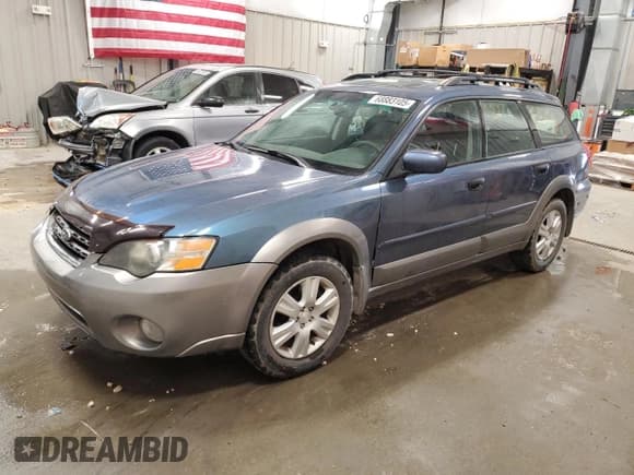 ✅ 2005 Subaru Legacy Outback Limited • VIN: 4S4BP62C857392539 • Лот: 68883105. Опубликован ранее на Copart с пробегом 171 992 миль. Бесплатный доступ к архиву аукционных продаж из США и подробный отчёт об истории автомобиля на DreamBid. Изображение 1.